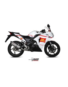 escape completo mivv 1x1 suono st steel con tapa carbono honda cbr 125 r 2011 16 h 060 l7
