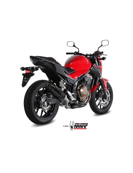 silencioso mivv gp carbon c tapa carbono honda cb 500 f 2016 18 h 062 l2sc