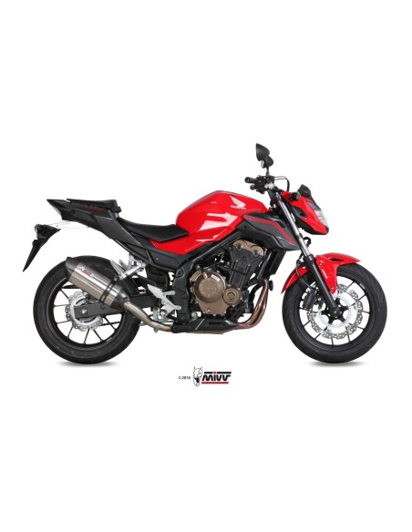 silencioso mivv suono st acero carbono honda cb 500 f 2016 18 h 062 l7