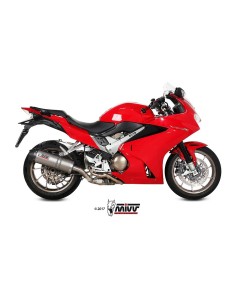 silencioso mivv oval titan c tapa carbono honda vfr 800 f 2014 20 h 064 lnc