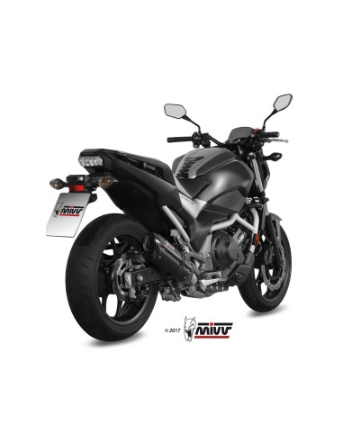 silencioso mivv suono acero negro carbon honda integra750 2016 20 nc 750 s x 2016 22