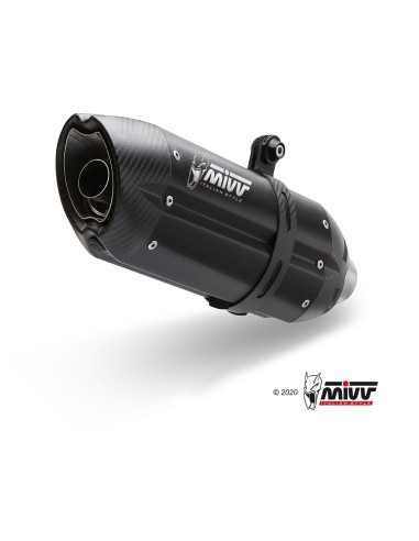 silencioso mivv suono acero negro carbon honda x adv 750 2017 26 h 066 l9