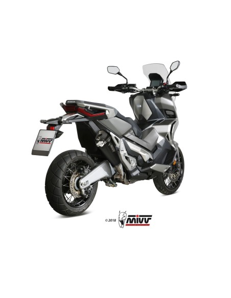 silencioso mivv delta race black honda x adv 750 2017 26 h 066 ldrb