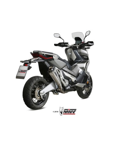 silencioso mivv delta race st acero honda x adv 750 2017 26 h 066 ldrx