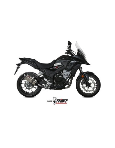 silencioso mivv suono st acero carbono honda cb 500 x 2017 22 h 067 l7
