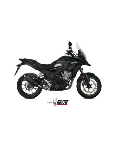 silencioso mivv suono acero negro carbon honda cb 500 x 2017 20 h 067 l9
