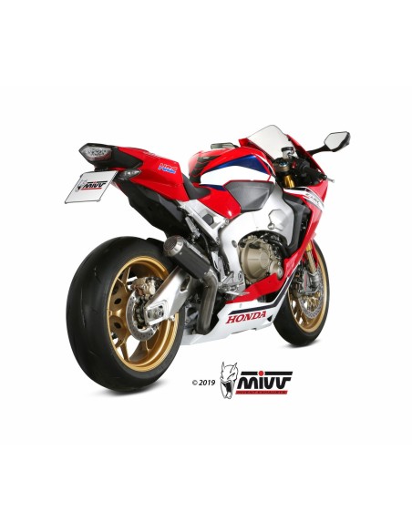 silencioso mivv mk3 carbono honda cbr 1000 rr 2017 19 h 070 sm3c