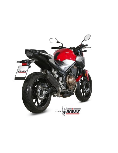 silencioso mivv suono acero negro carbon honda cb 500 f 2019 21 h 075 l9