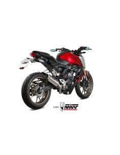escape completo mivv 1x1 gp pro titan honda cb 125 r 2021 24 h 077 l6p 2