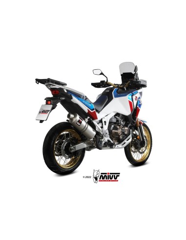 silencioso mivv dakar st acero honda crf 1100 l africa twin 2020 23 h 079 lekx