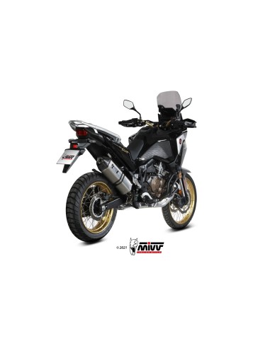silencioso mivv speed edge st acero carbono honda crf 1100 l africa twin 2020 23 h 079 lrx