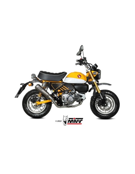 escape completo mivv 1x1 x m1 titanium honda monkey 2018 25 h 082 lc4t