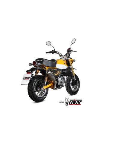 escape completo mivv 1x1 x m1 titanium honda monkey 2018 25 h 082 lc4t