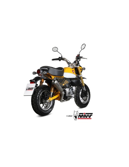 escape completo mivv 1x1 x m1 titanium honda monkey 2018 25 h 082 lc4t