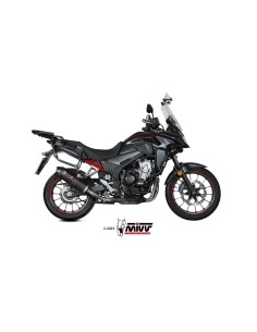 silencioso mivv oval carbono c tapa carbono honda cb 500 x 2021 25 h 084 l3c 2