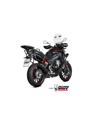 silencioso mivv oval carbono c tapa carbono honda cb 500 x 2021 25 h 084 l3c