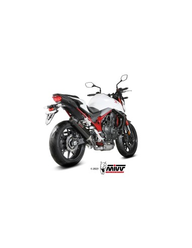 silencioso mivv oval carbono c tapa carbono honda cb750 hornet 2023 26 h 085 l3c
