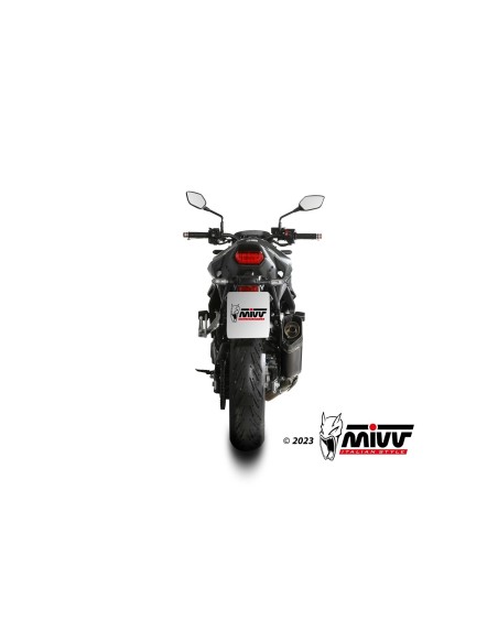 silencioso mivv sr 1 black honda cb750 hornet 2023 26 h 085 lr1xb