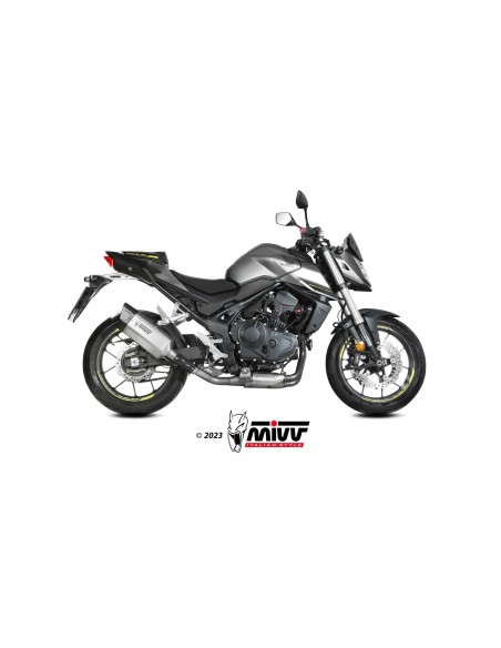 silencioso mivv sr 1 st acero honda cb750 hornet 2023 26 h 085 lr1x
