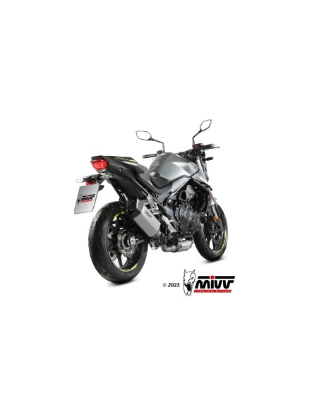 silencioso mivv sr 1 st acero honda cb750 hornet 2023 26 h 085 lr1x