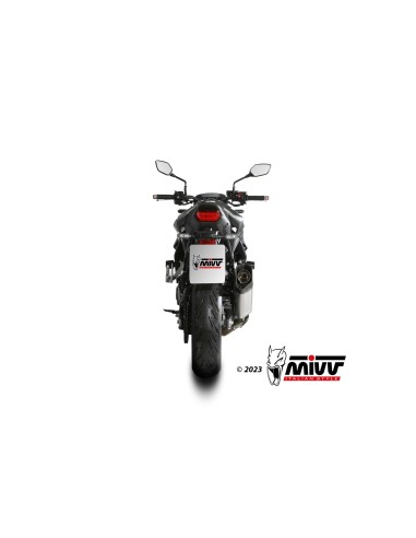 silencioso mivv sr 1 st acero honda cb750 hornet 2023 26 h 085 lr1x