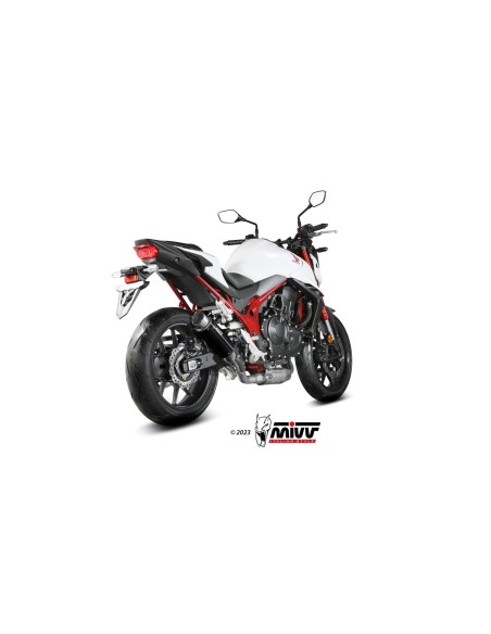 silencioso mivv gp pro black honda cb750 hornet 2023 26 h 085 lxbp