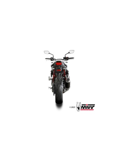 silencioso mivv gp pro black honda cb750 hornet 2023 26 h 085 lxbp