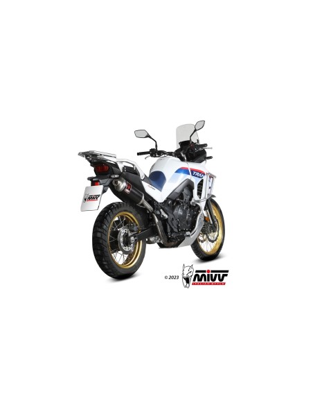 silencioso mivv dakar black honda xl750 transalp2023 26 h 087 ldkb