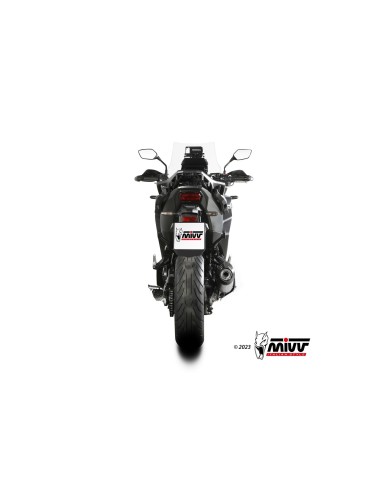 silencioso mivv oval titanium con tapa en carbono honda nt 1100 2022 24 h 089 lnc