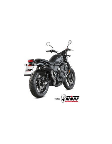 silencioso mivv hr 1 black honda cl 500 2023 24 h 090 lh1ba