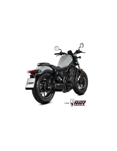 silencioso mivv hr 1 black honda cmx 500 rebel 2022 24 h 091 lh1ba