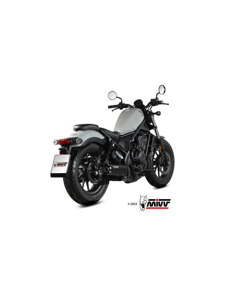 silencioso mivv hr 1 black honda cmx 500 rebel 2022 24 h 091 lh1ba