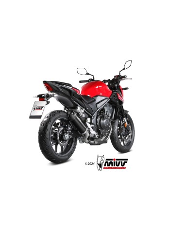 silencioso mivv ak 1 black con tapa de carbono honda cbr 500 r 2024 26 h 093 lzk