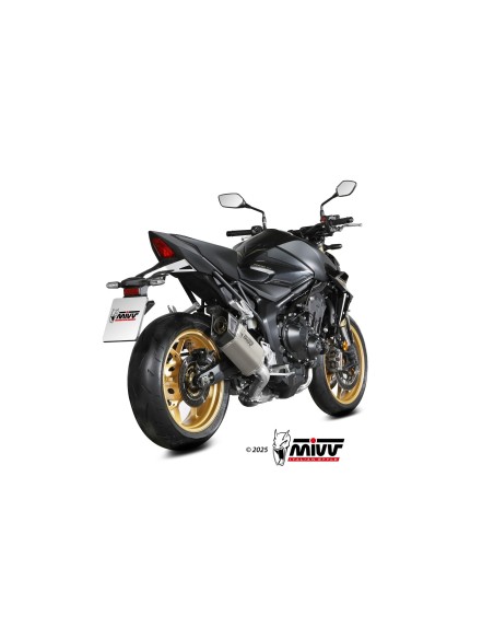silencioso mivv sr 1 titanio honda cb 1000 hornet 2025 h 095 lr1t