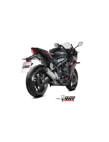 escape completo mivv 4x2x1 ak 1 titanium con tapa carbono honda cbr 650 r 2024 26