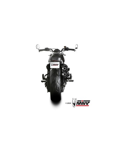 silenciosos mivv hr 1 black con tapa de carbono harley davidson sportster s 2021 24