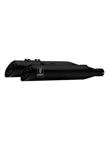 silenciosos mivv hr 1 black harley davidson road glide king street 2017 26