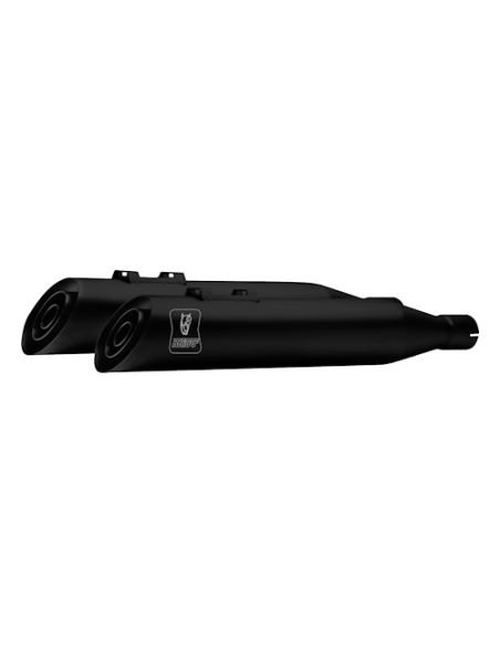 silenciosos mivv hr 1 black harley davidson road glide king street 2017 26