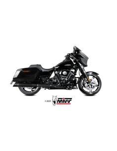 silenciosos mivv hr 1 black harley davidson road glide king street 2017 26 2