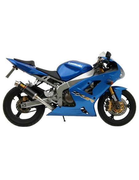 silencioso mivv gp carbon kawasaki zx 6 rr zx 6 r 636 2003 04 k 009 l2s