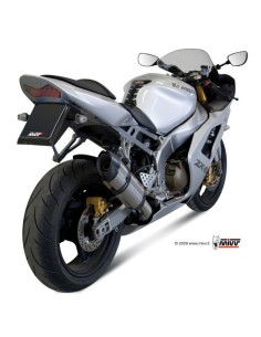 silencioso mivv suono st acero carbono kawasaki zx 6 rr zx 6 r 636 2003 04 k 009 l7 2