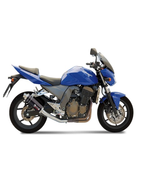 silencioso mivv gp black kawasaki z750 2004 06 k 011 lxb