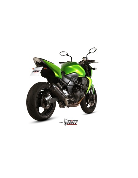 silencioso mivv suono acero negro carbon kawasaki z750 2007 14 k 018 l9