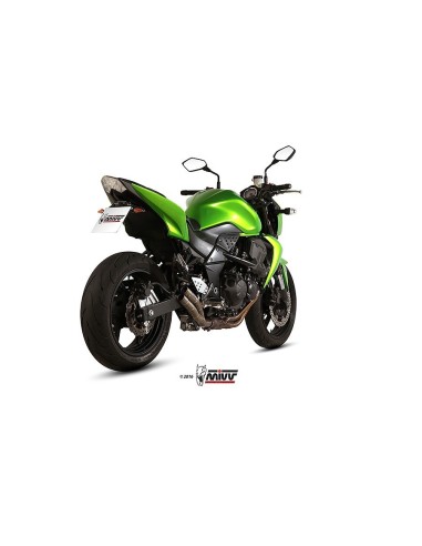 silencioso mivv double gun full titanium kawasaki z750 2007 14 k 018 sdg
