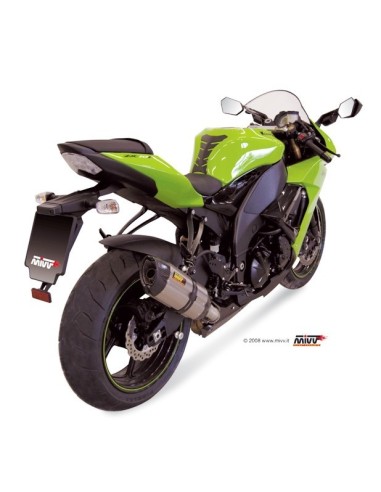 silencioso mivv suono st acero carbono kawasaki zx 10 r 2008 10 k 021 l7