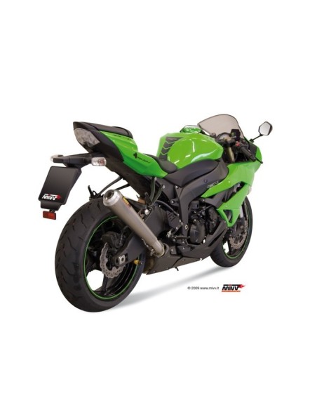 silencioso mivv x cone plus st acero kawasaki zx 6 r 2009 16 k 022 lp3