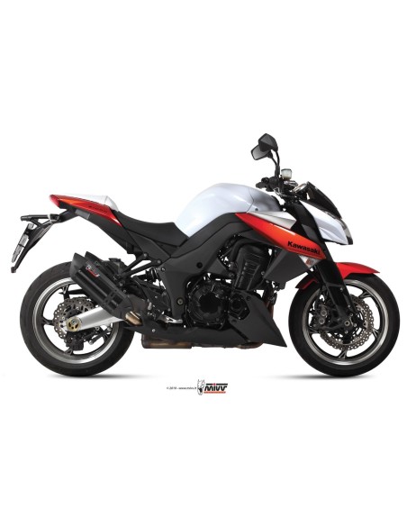 silenciosos mivvsuono acero negro carbon kawasaki z1000 2010 13 k 025 l9