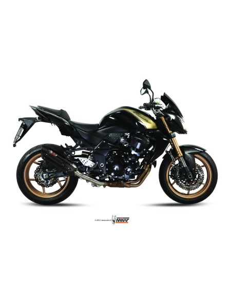silencioso mivv suono acero negro carbon kawasaki z750 r 2011 14 k 028 l9