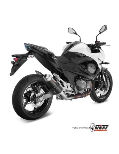 silencioso mivv gp black kawasaki z800 e 2013 16 k 035 lxb