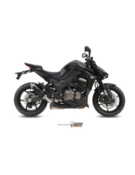 silenciosos mivvgp black kawasaki z1000 z1000 r edition 2014 20 k 039 lxb
